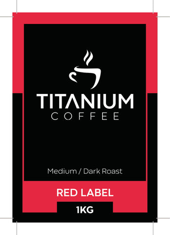 Titanium Coffee Red Label Coffee Beans 250g