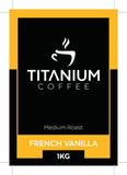 French Vanilla Flavoured Coffee Beans 250g