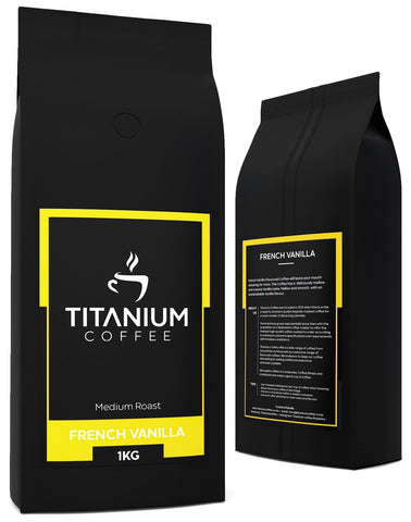 French Vanilla Flavoured Coffee Beans 1KG